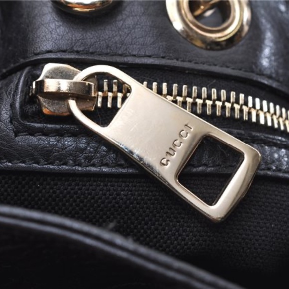 Gucci Bamboo Shopper Leather Tote with crossbody - Picture 14 of 16